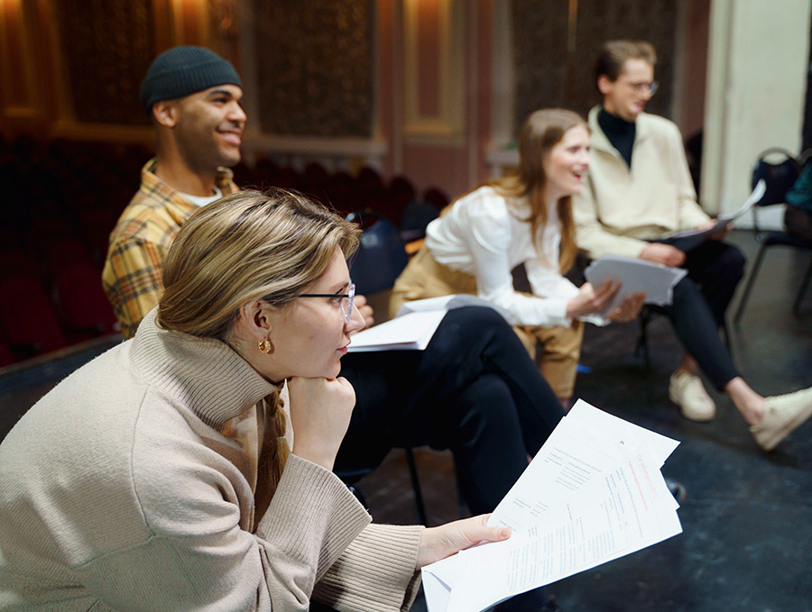 Reading a script